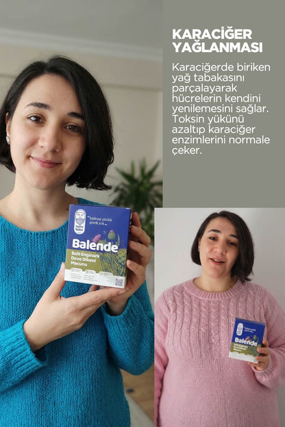 BALENDE Ballı Enginarlı Deve Dikeni Macunu - 15'li Şaset