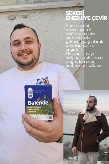 BALENDE Ballı Enginarlı Deve Dikeni Macunu - 15'li Şaset